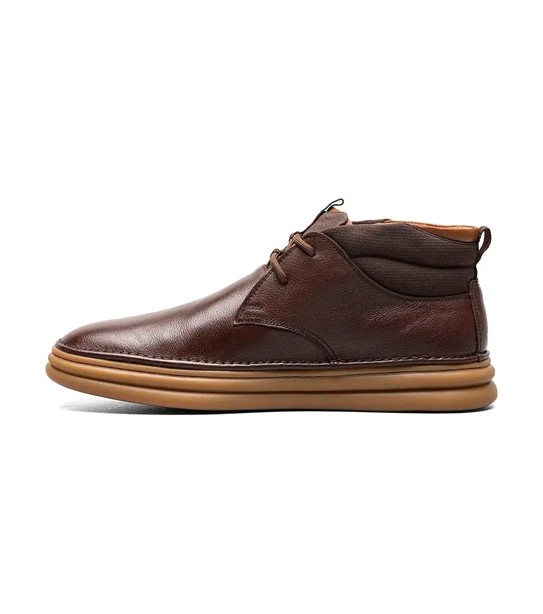 Stacy Adams - DELSON Plain Toe Chukka Boot - Chocolate - 25556-202