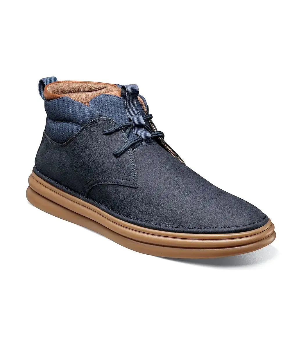 Stacy Adams - DELSON Plain Toe Chukka Boot - Navy - 25556-410