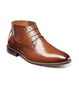 Stacy Adams - MAXWELL Plain Toe Chukka Boot - Cognac - 25551-221