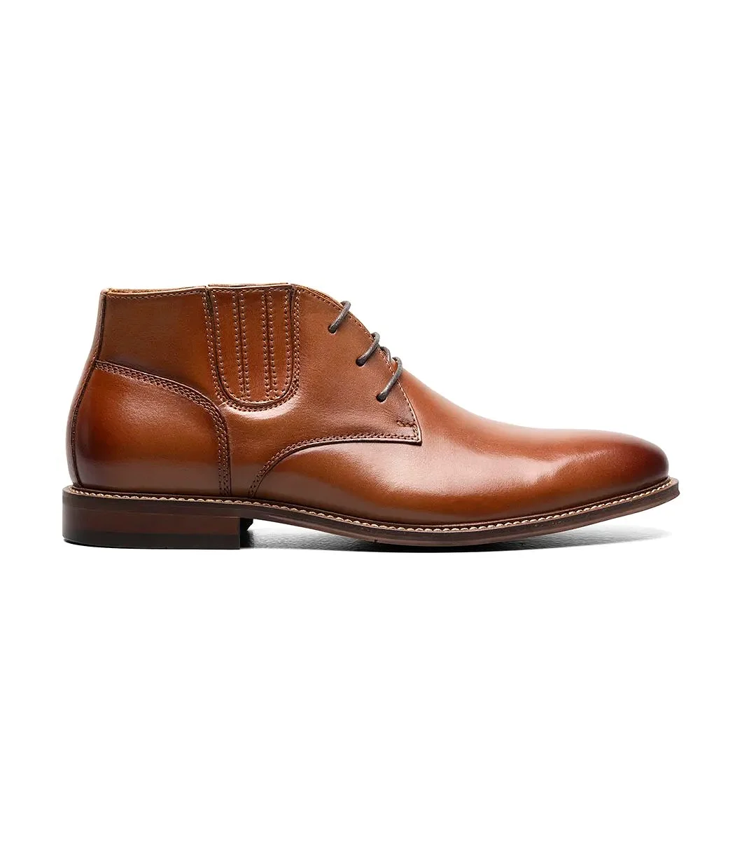 Stacy Adams - MAXWELL Plain Toe Chukka Boot - Cognac - 25551-221