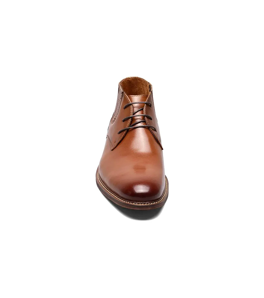 Stacy Adams - MAXWELL Plain Toe Chukka Boot - Cognac - 25551-221