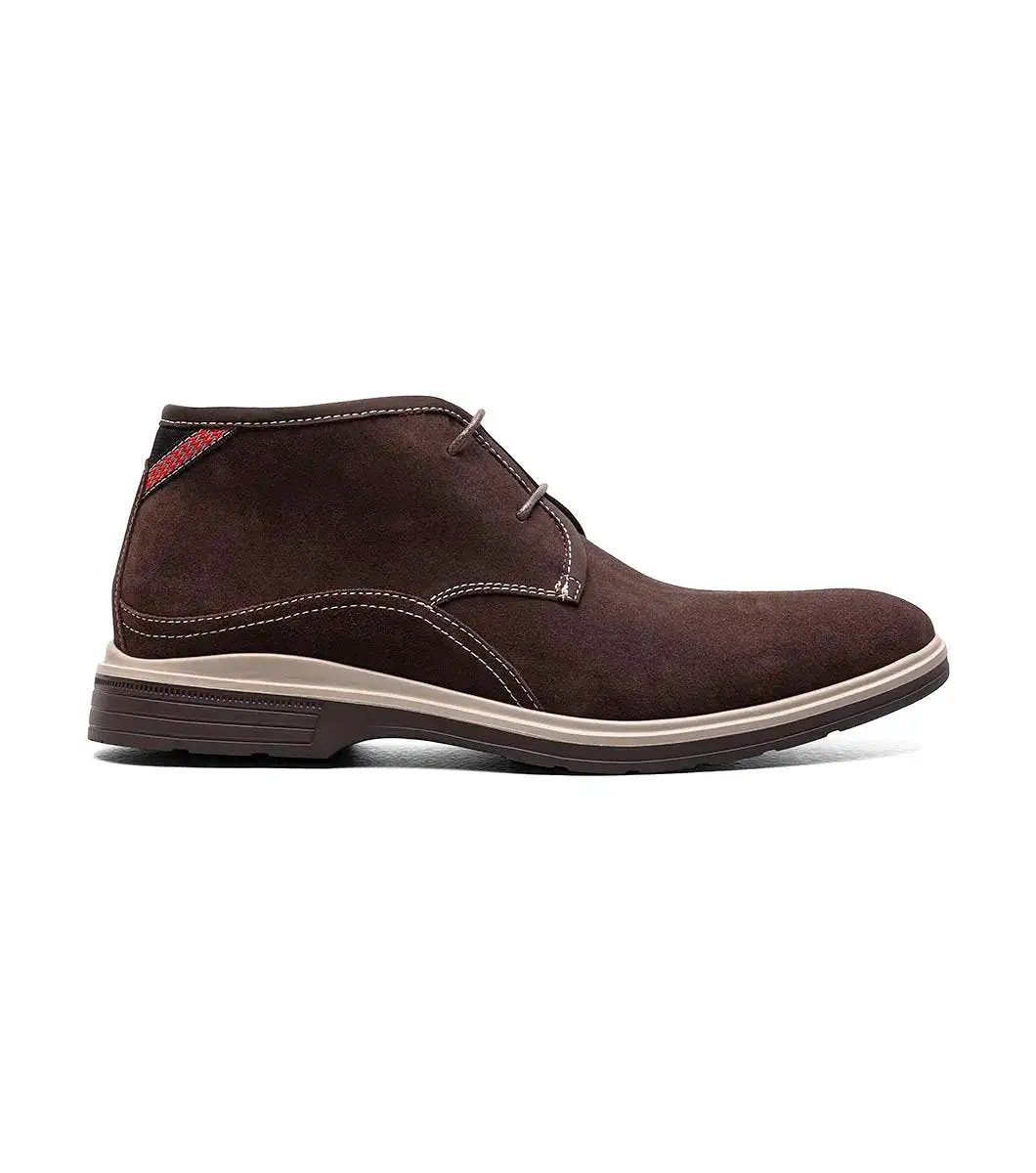 Stacy Adams - TILDEN Plain Toe Chukka Boot - Cocoa - 25547-233