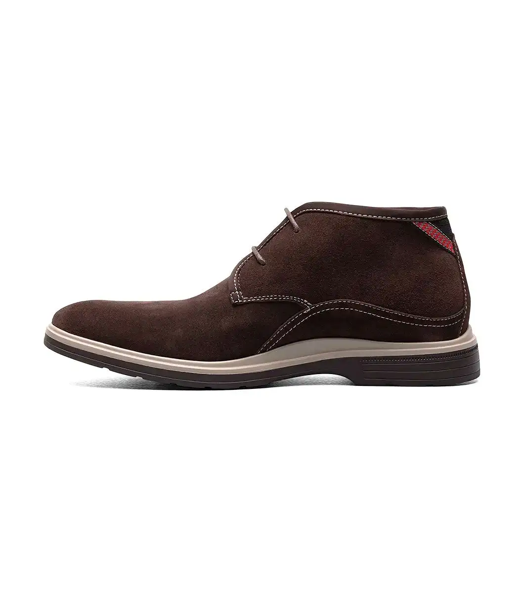 Stacy Adams - TILDEN Plain Toe Chukka Boot - Cocoa - 25547-233