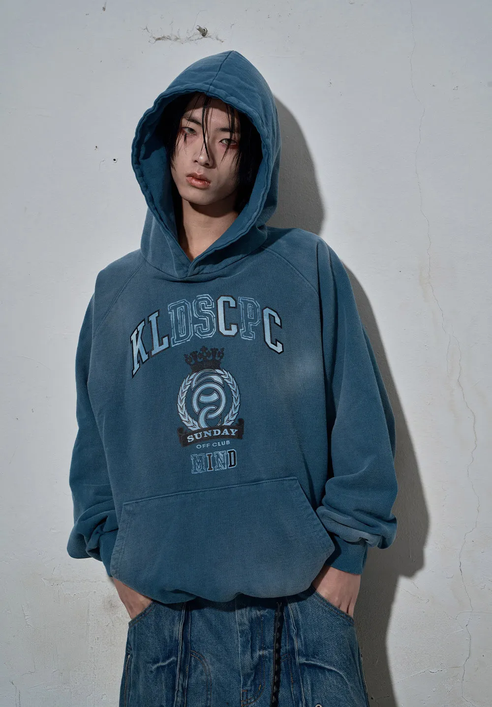 SUNDAYOFFCLUB  |●SUNDAYOFFCLUB● University Heavy Terry Hoodie