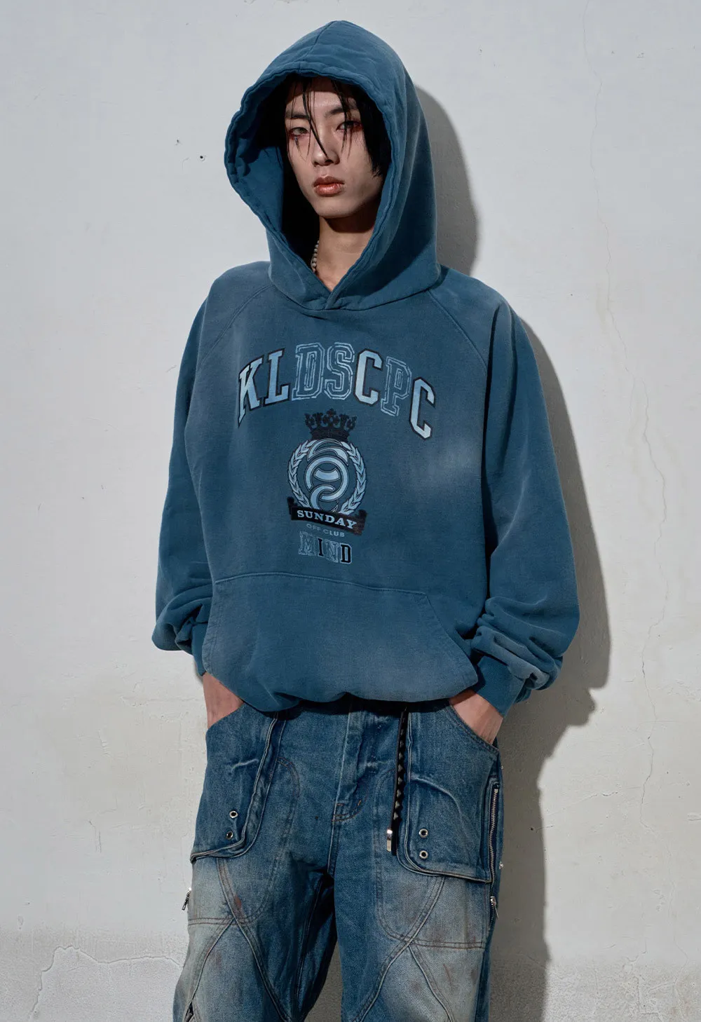 SUNDAYOFFCLUB  |●SUNDAYOFFCLUB● University Heavy Terry Hoodie