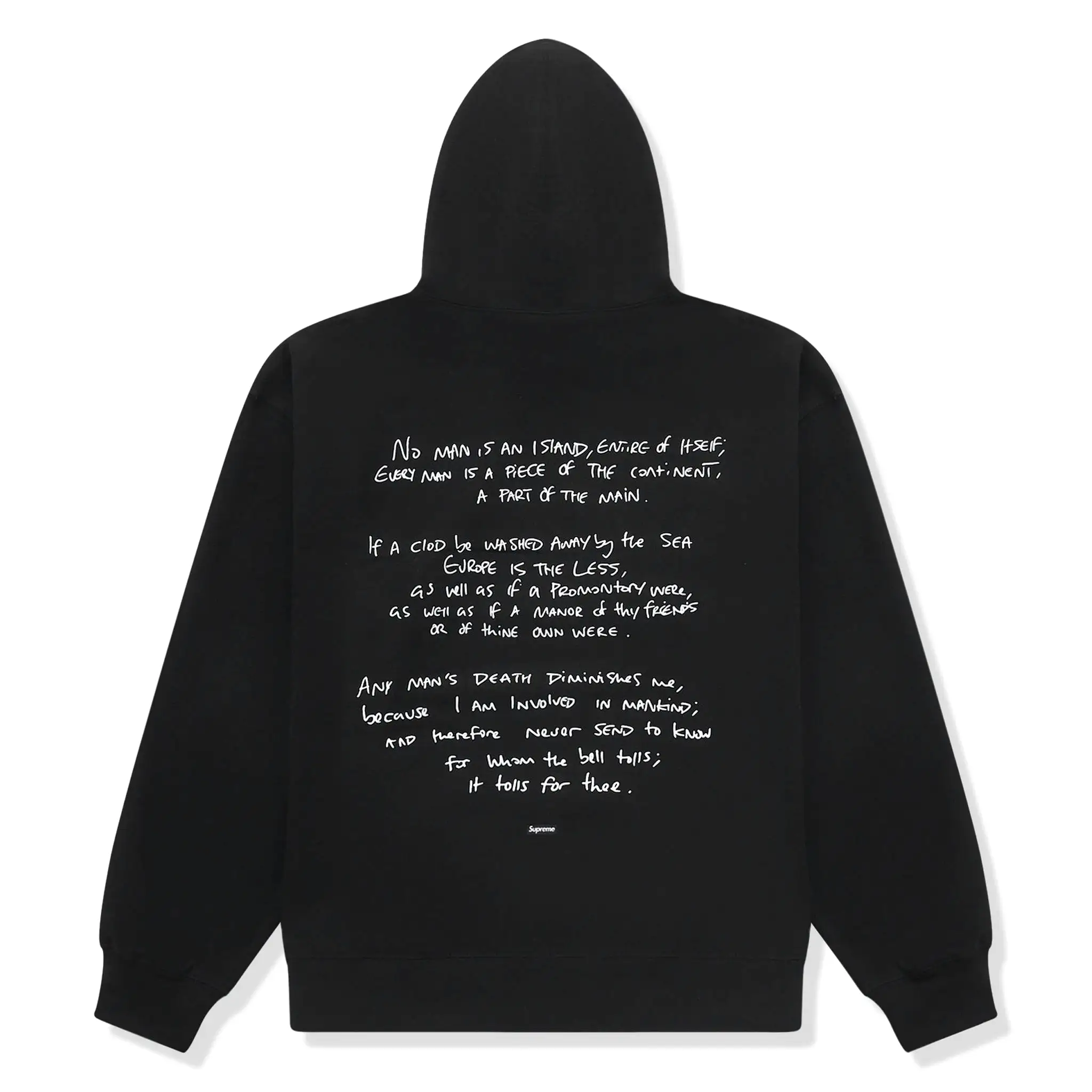 Supreme x Corteiz Rule The World Black Hoodie