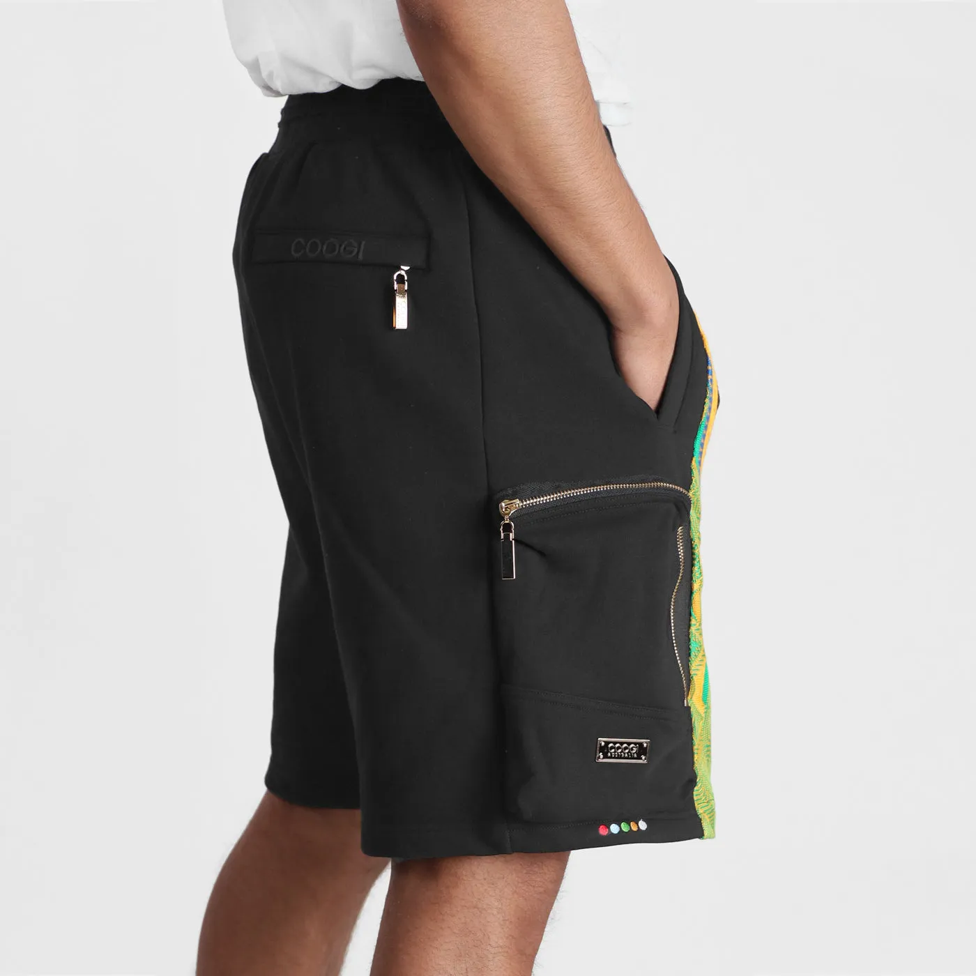 Sweater Pieced Fleece Shorts - OG Noir