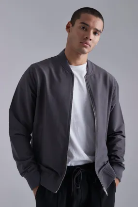 Technical Stretch Bomber Jacket