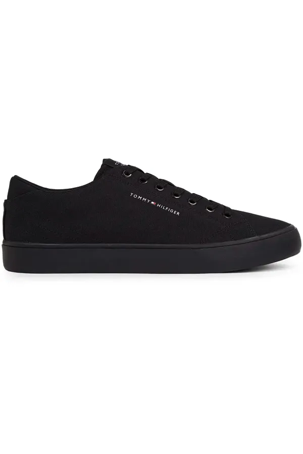 Tommy Hilfiger Low Canvas Sneaker Black