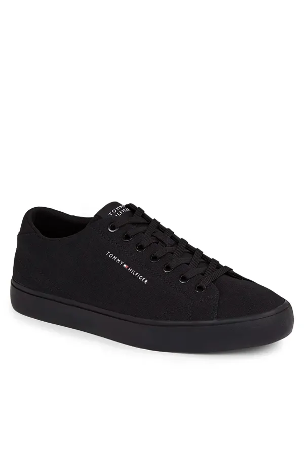 Tommy Hilfiger Low Canvas Sneaker Black