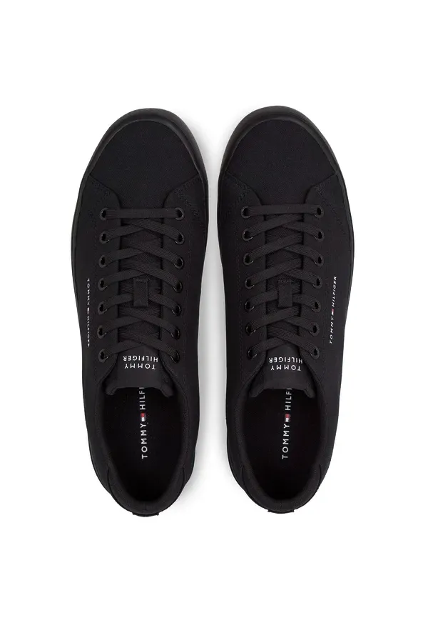 Tommy Hilfiger Low Canvas Sneaker Black