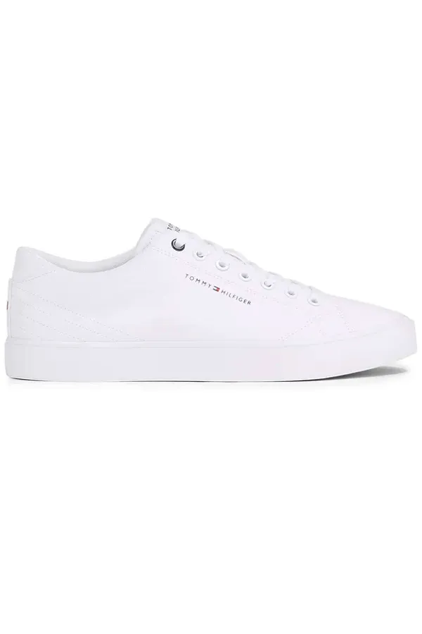 Tommy Hilfiger Low Canvas Sneaker White