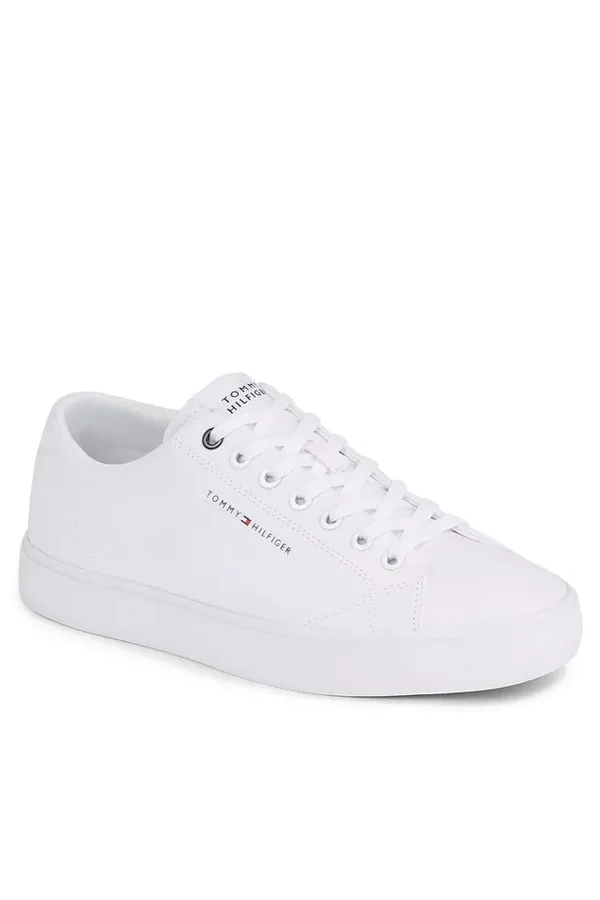 Tommy Hilfiger Low Canvas Sneaker White