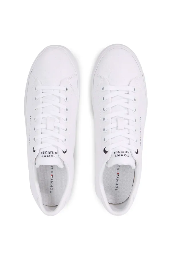 Tommy Hilfiger Low Canvas Sneaker White