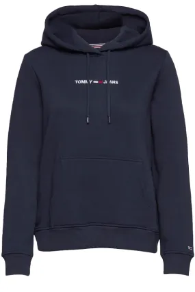 Tommy Hilfiger Women Logo Hoodie Navy