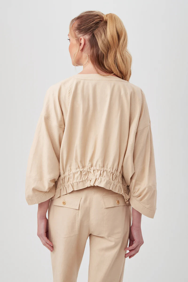 Trina Turk Prita Jacket in Biscotti