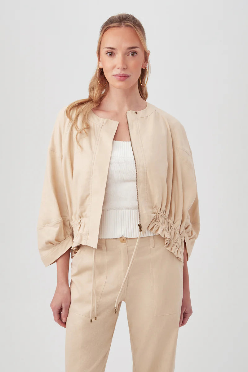 Trina Turk Prita Jacket in Biscotti