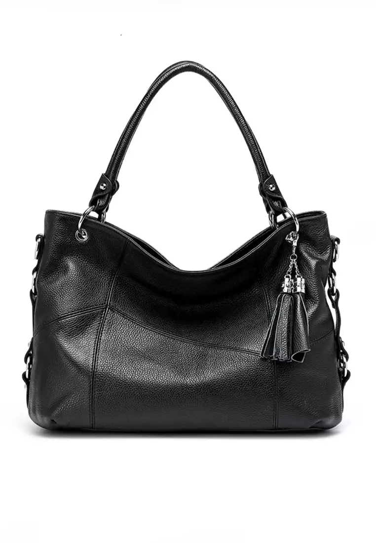 Twenty Eight Shoes VANSA Pebbled Top Layer Cowhide Tote Bag VBW-Tb1201