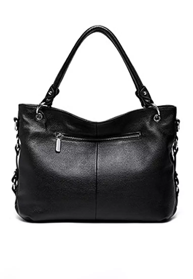 Twenty Eight Shoes VANSA Pebbled Top Layer Cowhide Tote Bag VBW-Tb1201