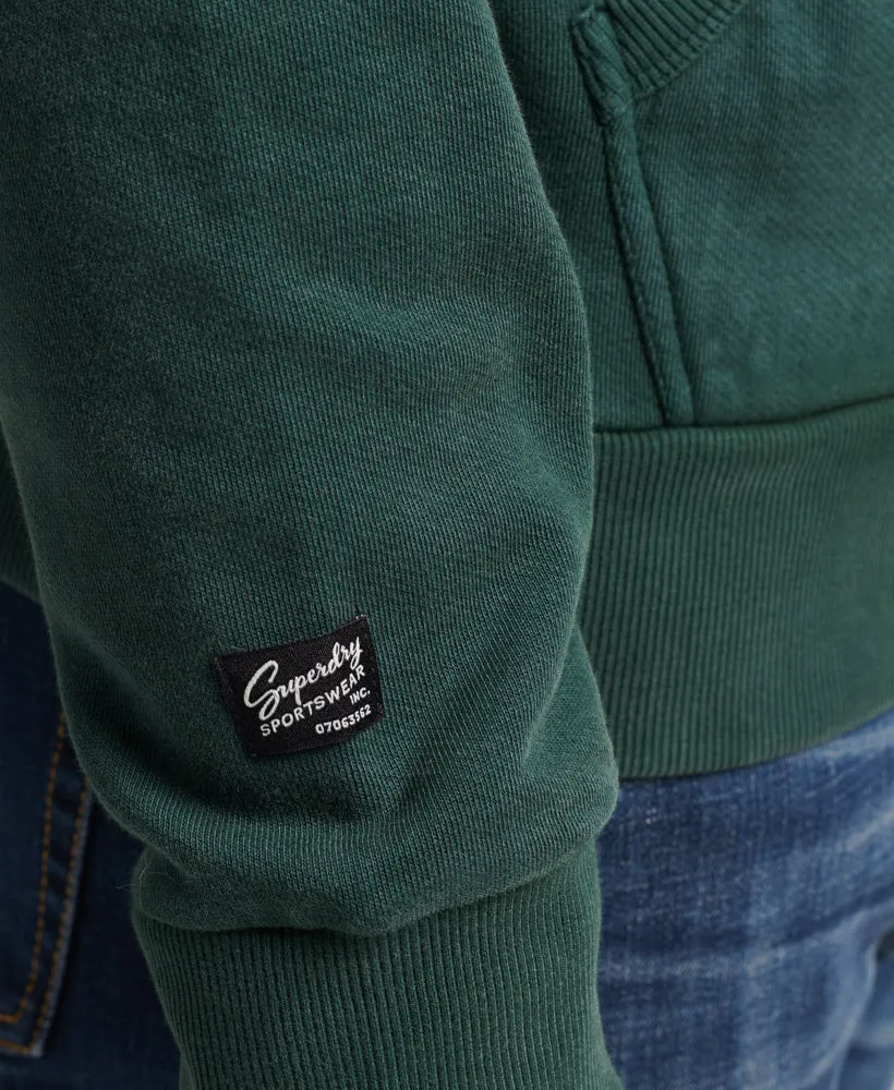 Vintage Copper Label Hoodie | Enamel Green