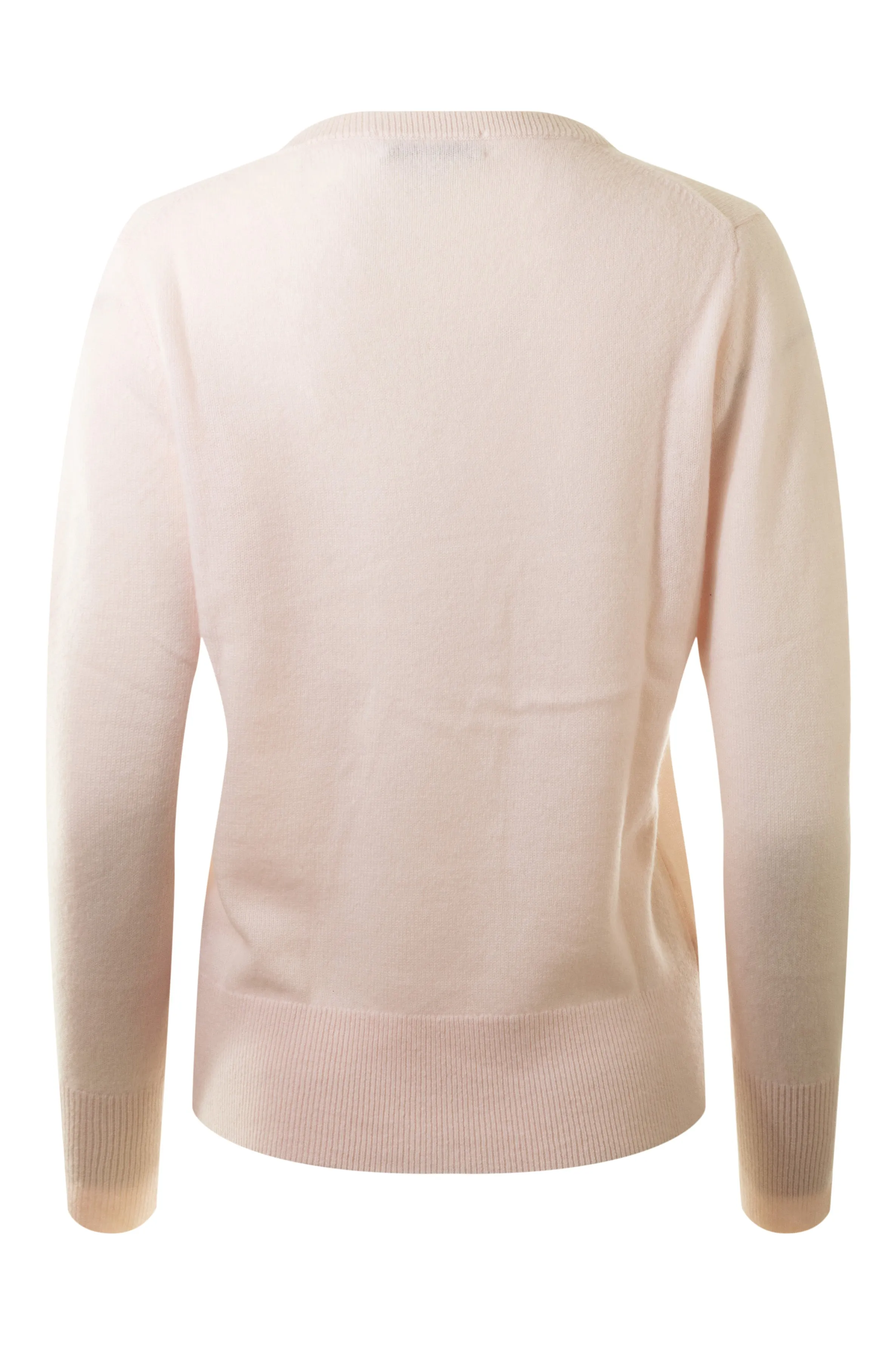 White & Warren Cashmere V-neck Sweater