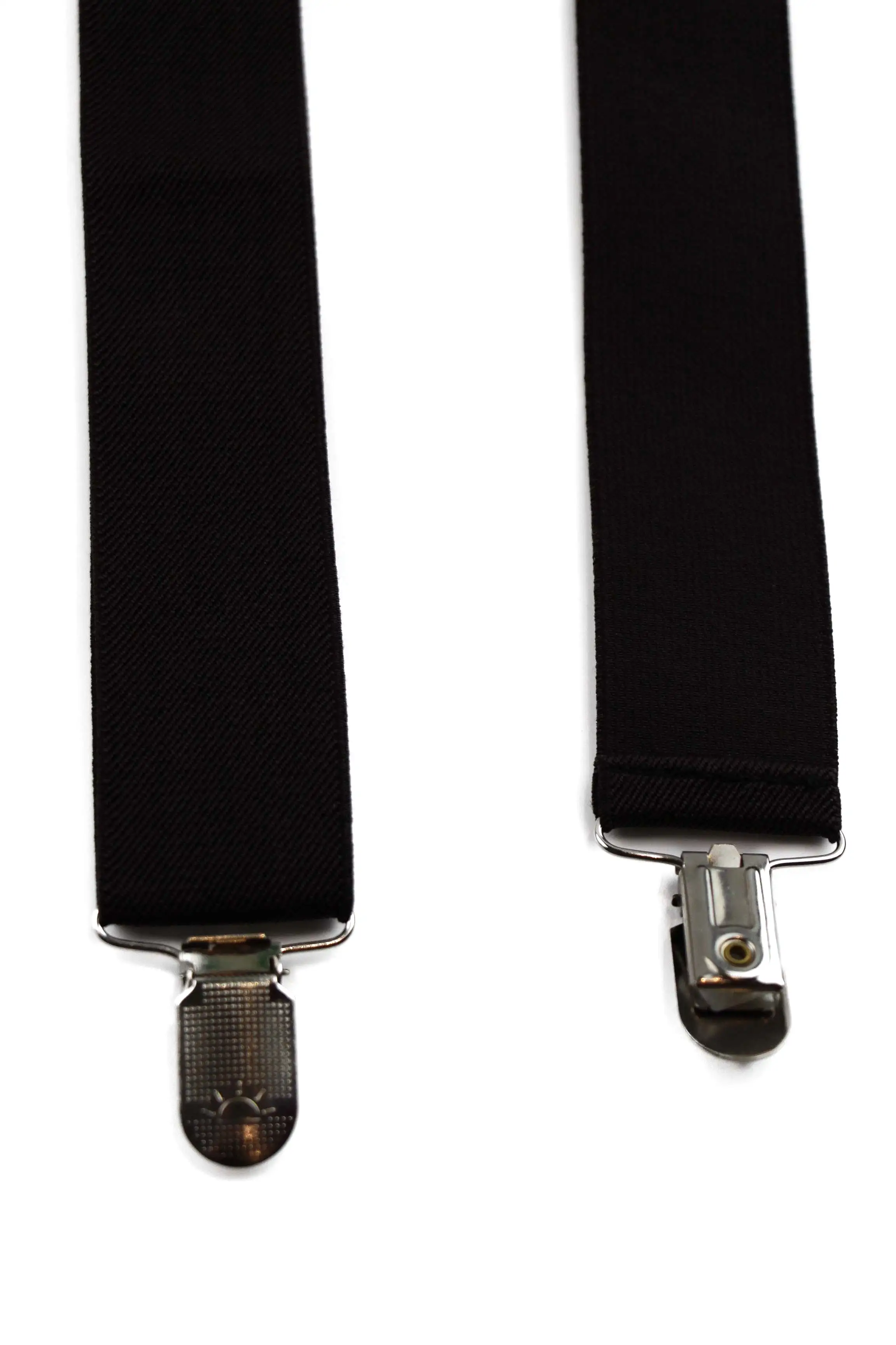 Wide Heavy Duty Adjustable 100cm Dark Brown Adult Mens Suspenders