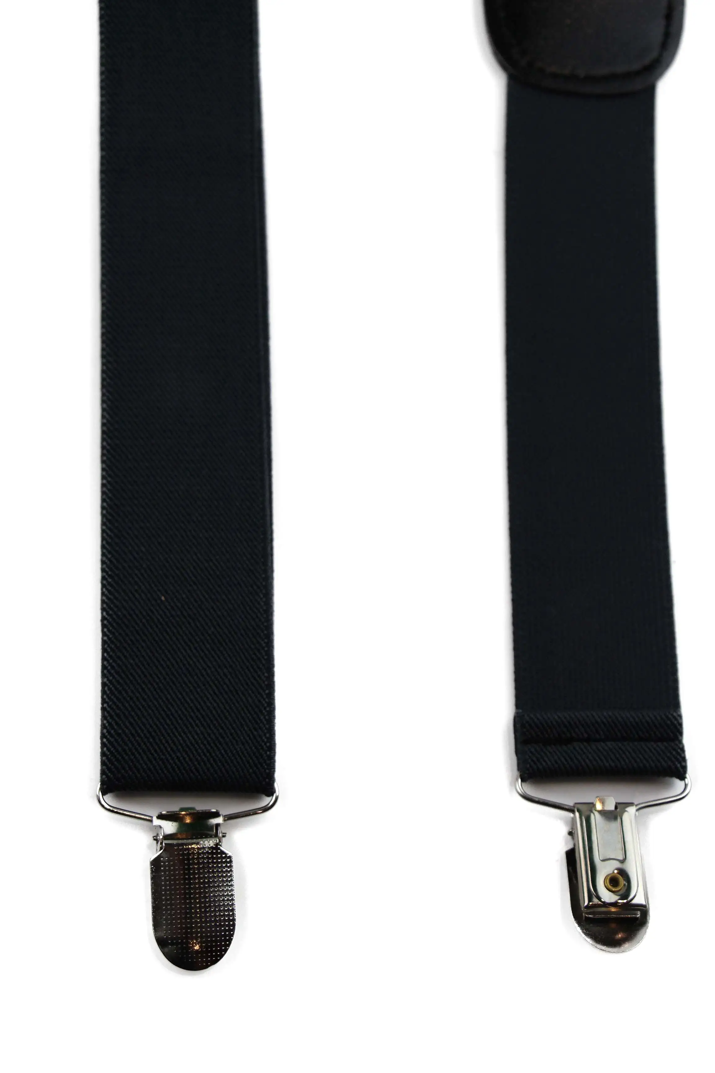 Wide Heavy Duty Adjustable 100cm Gunmetal Adult Mens Suspenders