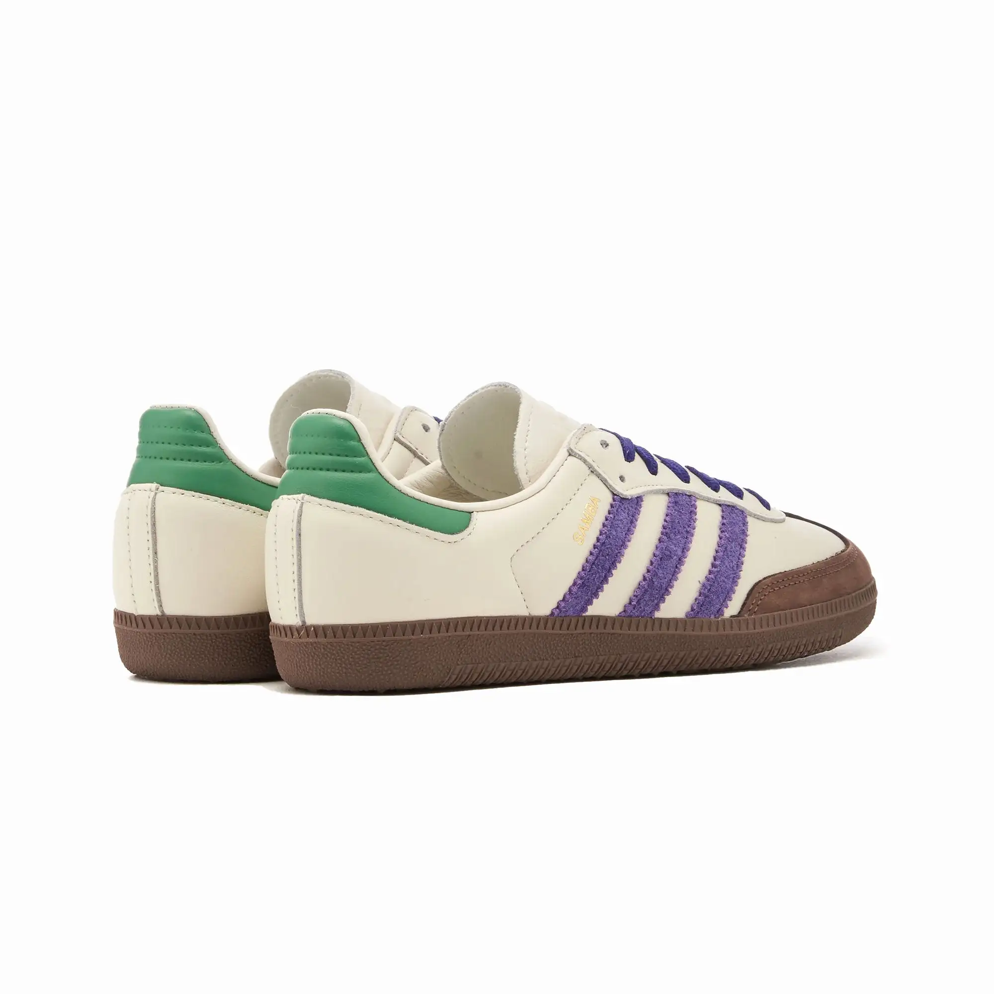 WMN'S SAMBA OG 'OFF WHITE/PURPLE/GREEN'