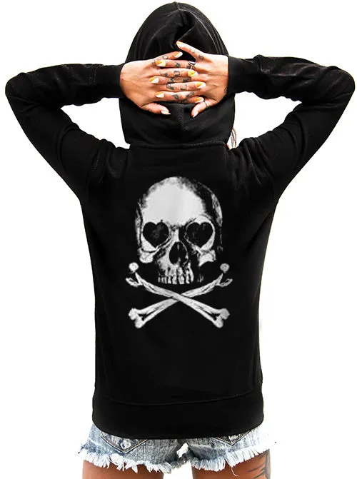 Women's Lovely Bones Zip-Up Hoodie