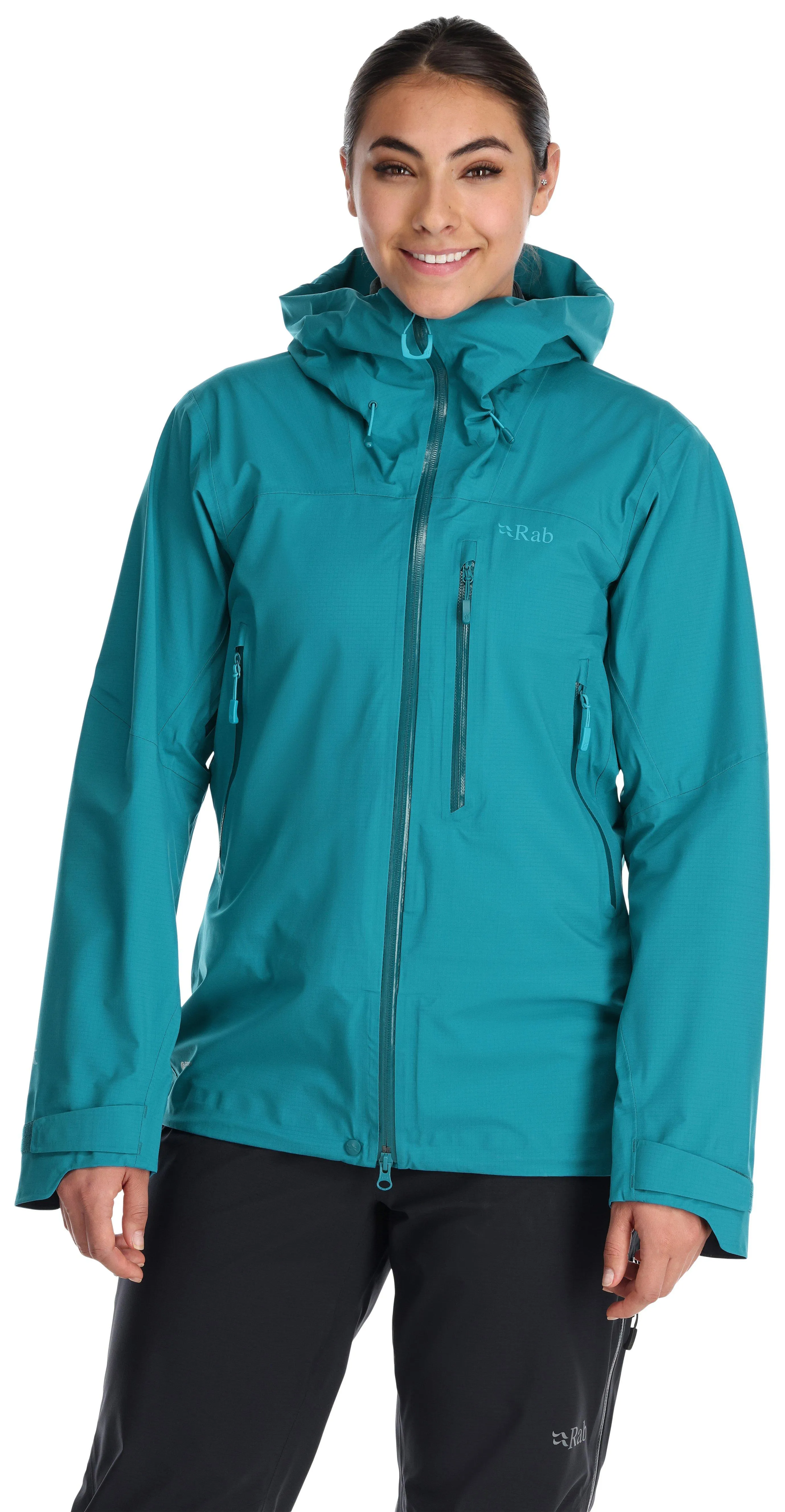 Women's Rab Firewall Jacket Black | Waterproof Jackets UK