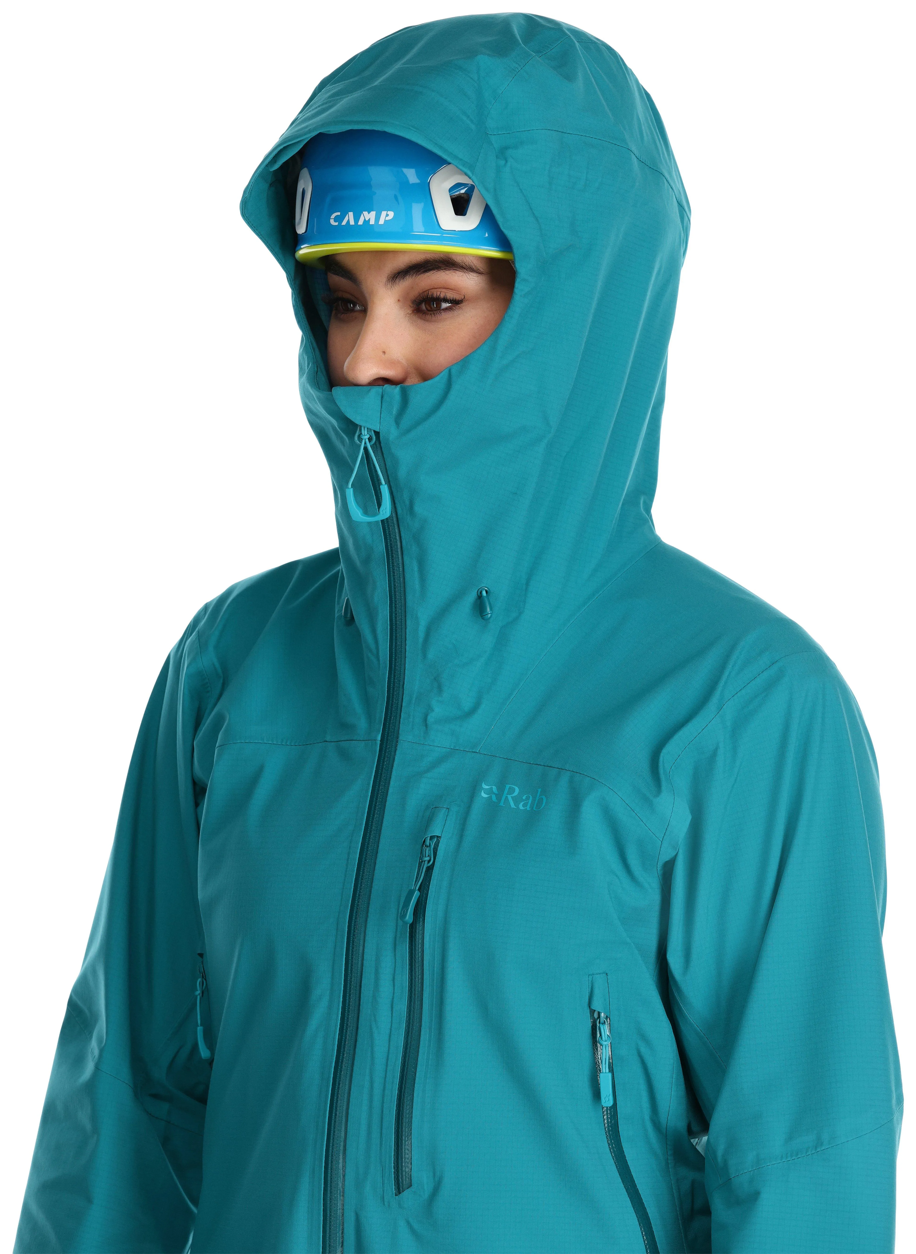 Women's Rab Firewall Jacket Black | Waterproof Jackets UK