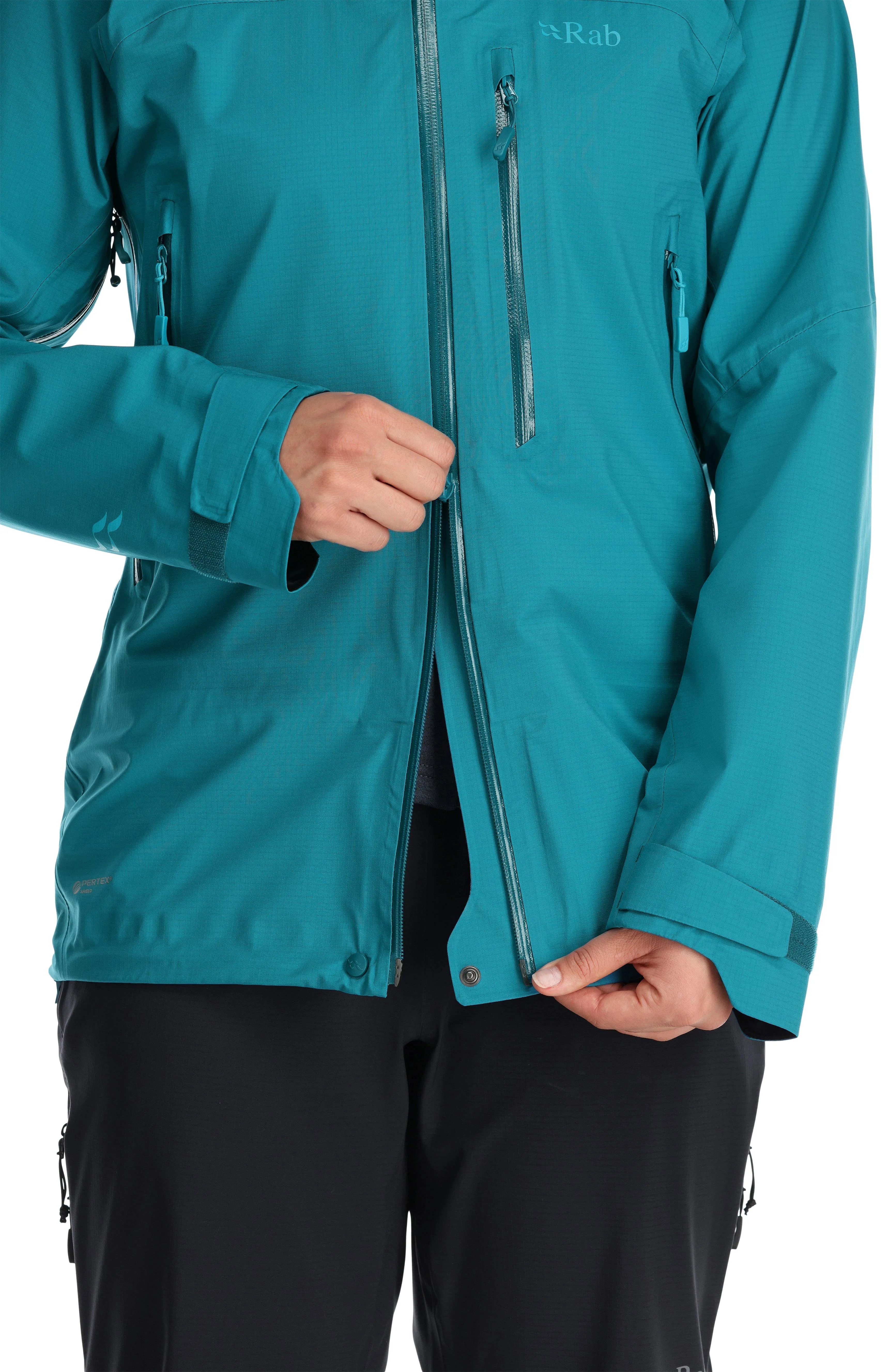 Women's Rab Firewall Jacket Black | Waterproof Jackets UK