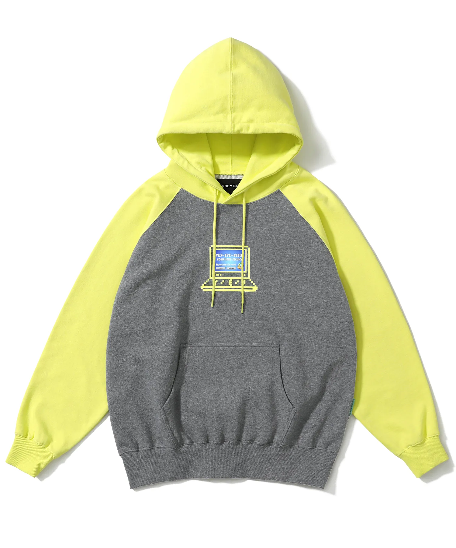 YESEYESEE  |[YESEYESEE] ★Pixel Raglan Hoodie