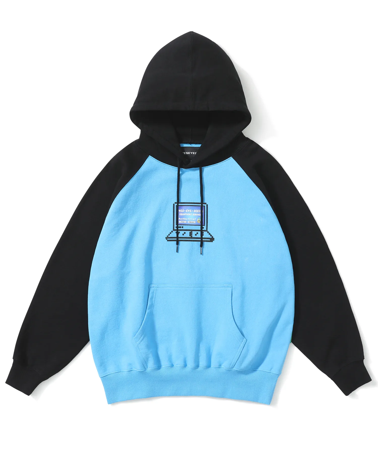 YESEYESEE  |[YESEYESEE] ★Pixel Raglan Hoodie