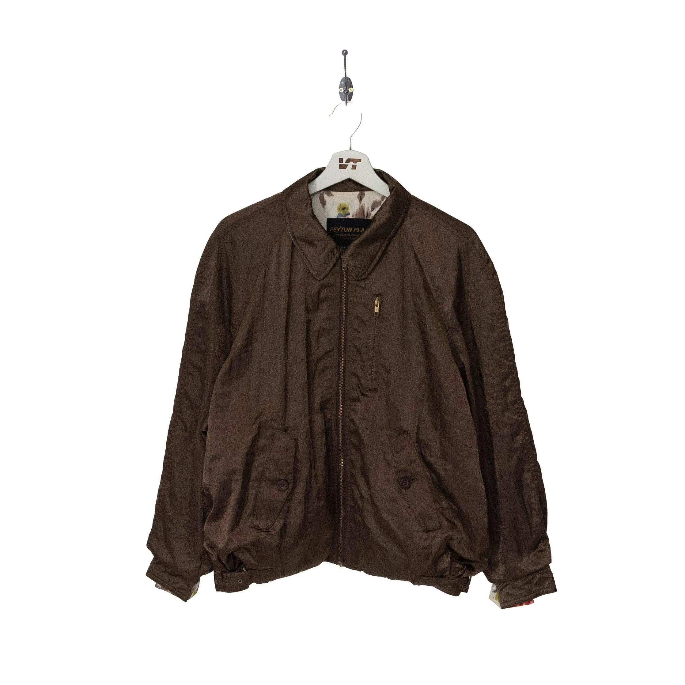 Yoshiyuki Konishi Ficce Uomo Brown Bomber Jacket