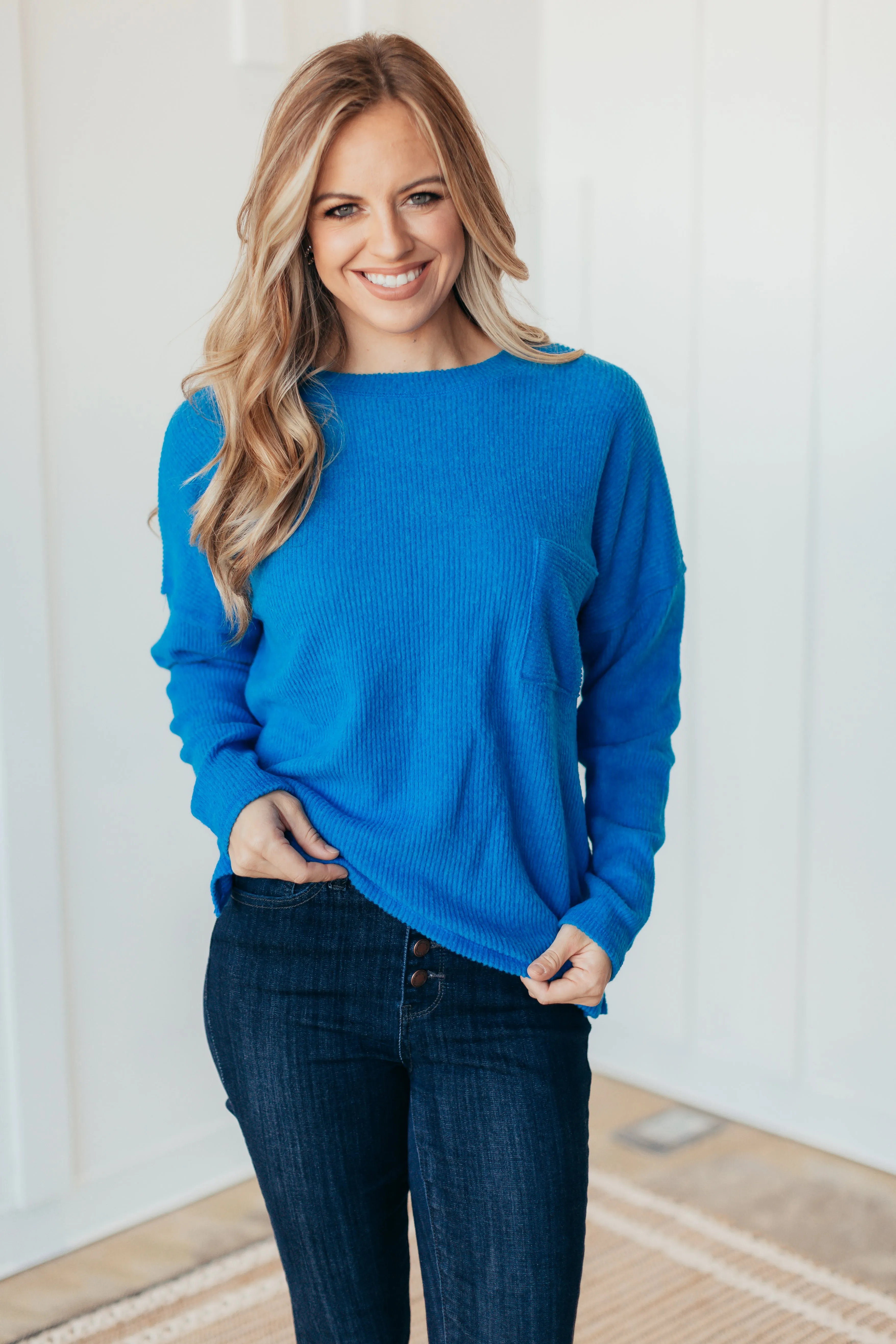 Zenana Ribbed Hacci Sweater - 3 Colors